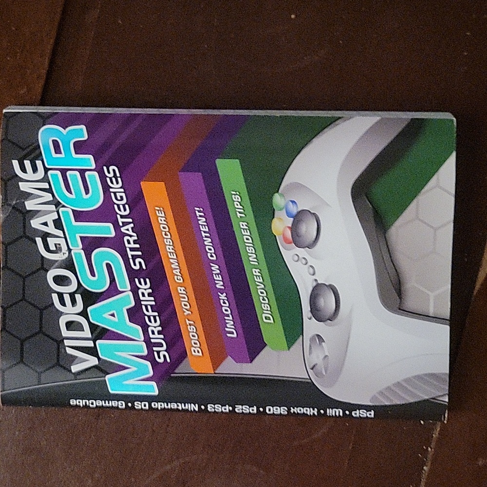 Vidiogaming book instructions for multiple game systems